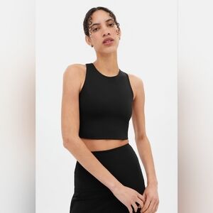 Girlfriend Collective Dylan Cropped Top Tank Sports Bra